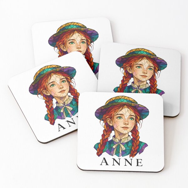Item preview, Anne of Green Gables – Radiant Stained Glass Anne designed and sold by Fenay Designs.
