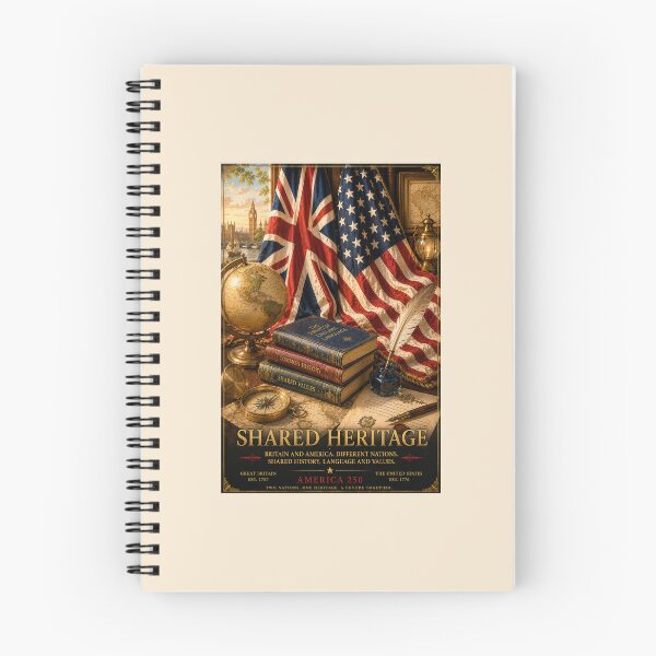 Item preview, Shared Heritage | Britain & America | America 250 | designed and sold by Novel Works Studio.