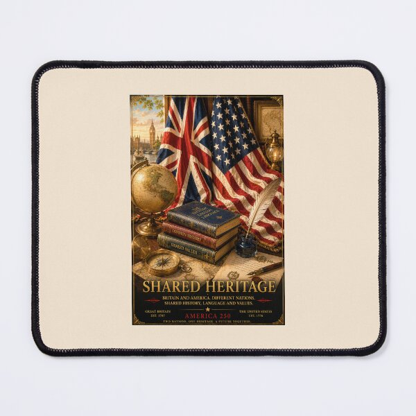 Item preview, Shared Heritage | Britain & America | America 250 | designed and sold by Novel Works Studio.