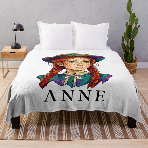 Item preview, Anne of Green Gables – Radiant Stained Glass Anne designed and sold by Fenay Designs.