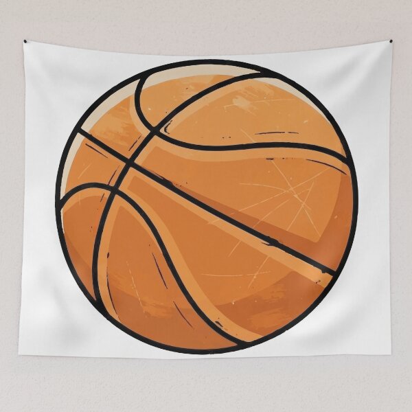 Item preview, Basketball Printable Wall Art, Minimalist Sports Poster, Basketball Illustration, Athlete Gift, Game Room Decor, Modern Basketball Print designed and sold by GrowDivStudio.