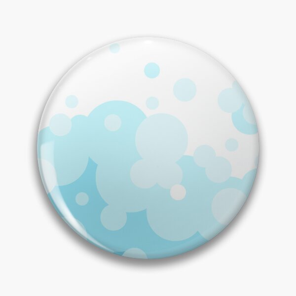 Item preview, Blue Water Bubbles Border, Foam Bubbles gift designed and sold by CHERRY--SHOP.