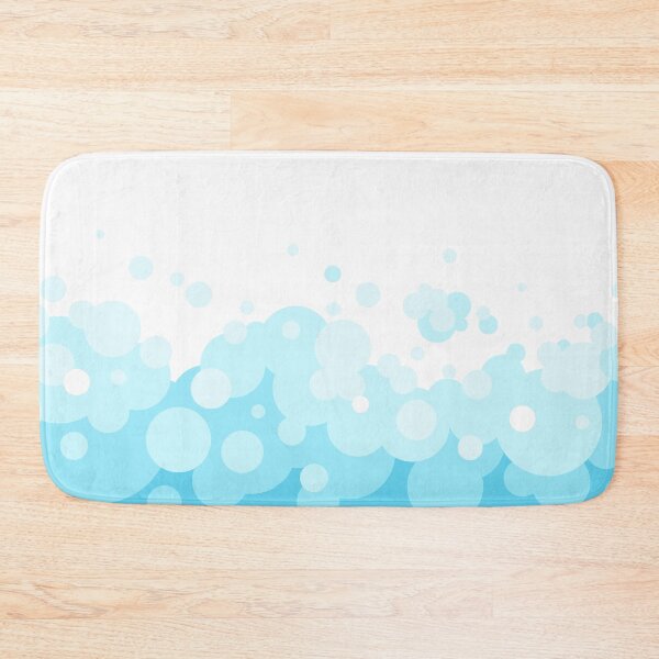 Item preview, Blue Water Bubbles Border, Foam Bubbles gift designed and sold by CHERRY--SHOP.
