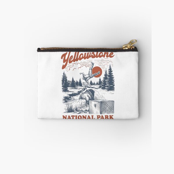 Item preview, Yellowstone, Funny Yellowstone National Park, Bison, National Parks designed and sold by oddbrick-parade.