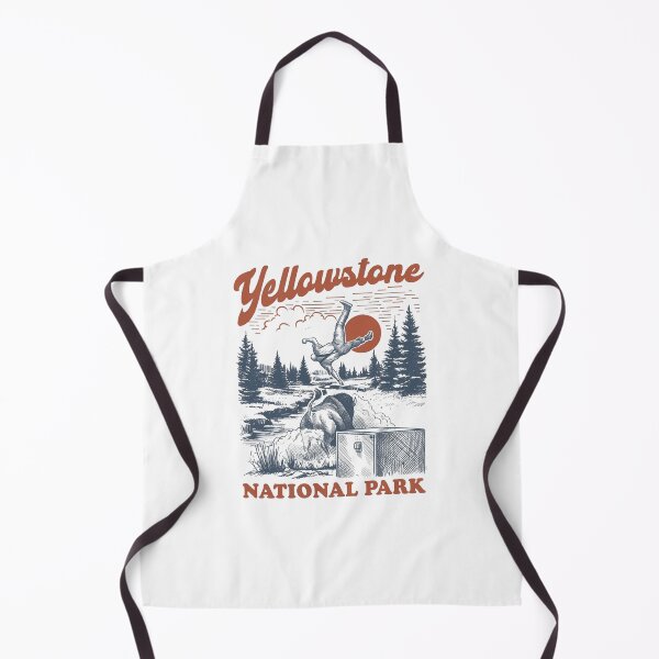 Item preview, Yellowstone, Funny Yellowstone National Park, Bison, National Parks designed and sold by oddbrick-parade.