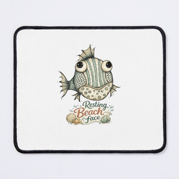 Item preview, Resting Beach Face designed and sold by nolachandler.