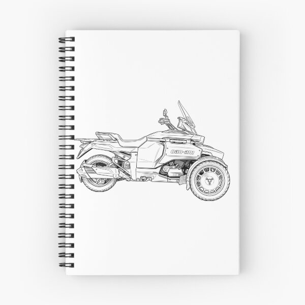 Item preview, motorcycle Can am line art designed and sold by sketchjuny.