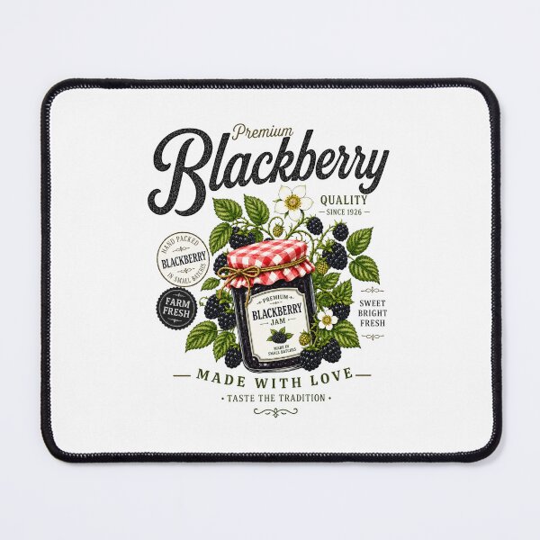 Item preview, Blackberry, Blackberry Jam, Cottagecore Fruit, Botanical Berry, Farmhouse Summer designed and sold by oddbrick-parade.