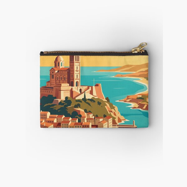 Item preview, Marseille France Vintage Travel Poster designed and sold by Bomax121.