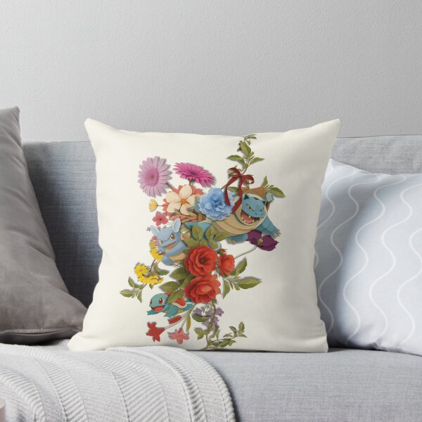 Item preview, Floral Water Blue Turtle Monster designed and sold by StudioGomu.
