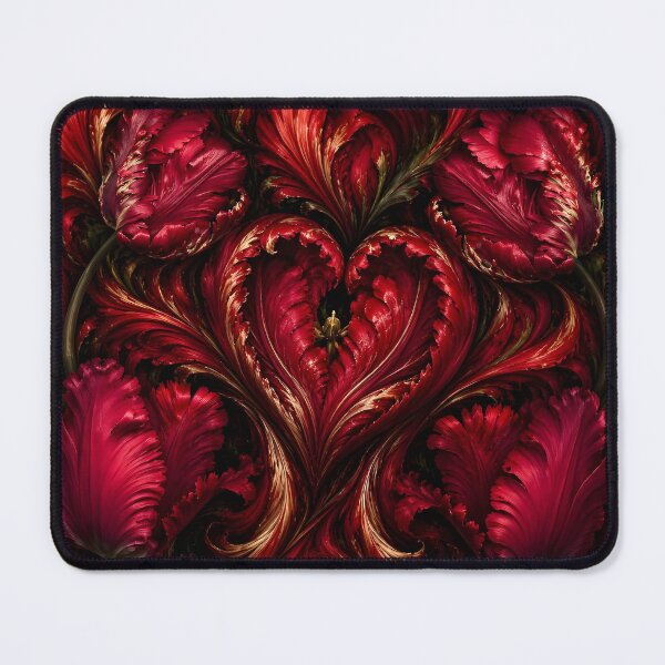 Item preview, Passionately Red Tulip Valentine designed and sold by O'clock Vibes.