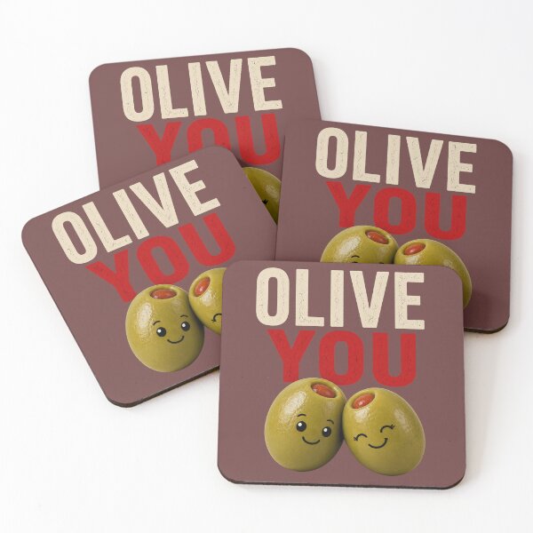 Item preview, Olive You | Cute Olive Pun | Funny Food Lover Design designed and sold by CJLindy.