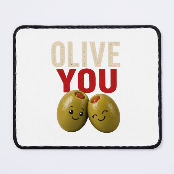 Item preview, Olive You | Cute Olive Pun | Funny Food Lover Design designed and sold by CJLindy.