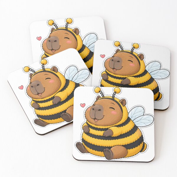 Item preview, Cute Capybara Bee Costume Funny Bumblebee Animal designed and sold by Uniqueauraaprints.