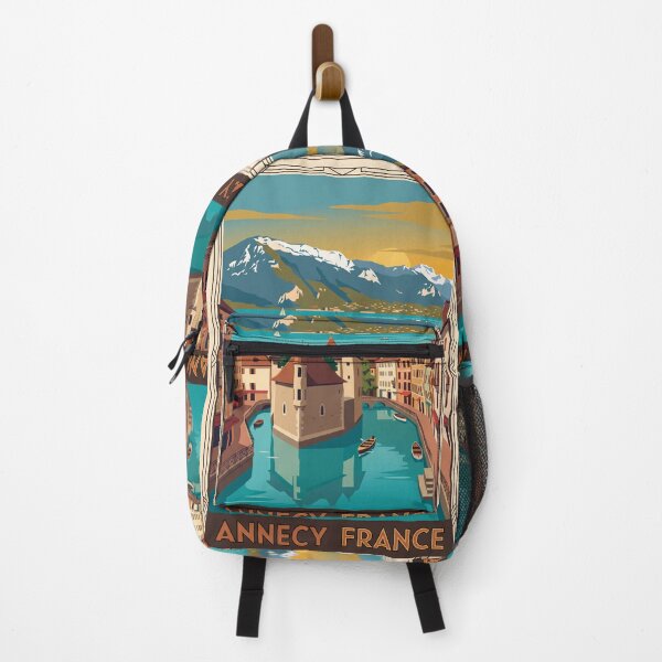 Item preview, Annecy France Vintage Travel Poster designed and sold by Bomax121.