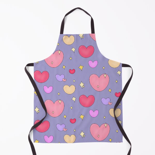 Item preview, Cute Pink Heart and Sparkles Pattern Illustration designed and sold by ubborn.