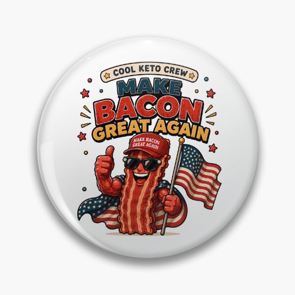 Item preview, Cool Keto Crew - Make Bacon Great Again designed and sold by Method-Up.