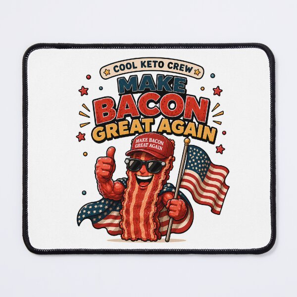 Item preview, Cool Keto Crew - Make Bacon Great Again designed and sold by Method-Up.