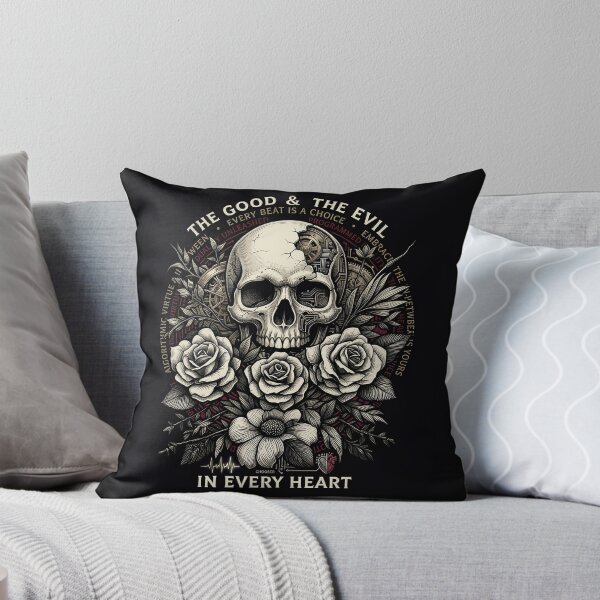 Item preview, Cyborg Skull Rose Every Heart designed and sold by Voodoo Store Paranormal Collections.