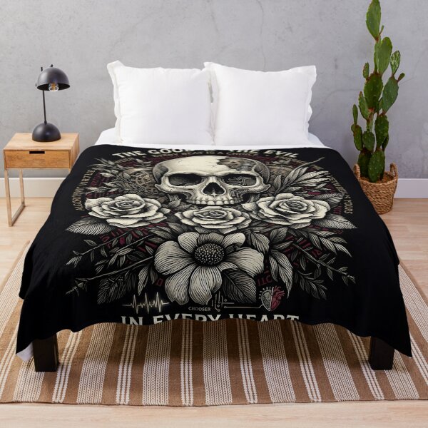 Item preview, Cyborg Skull Rose Every Heart designed and sold by Voodoo Store Paranormal Collections.