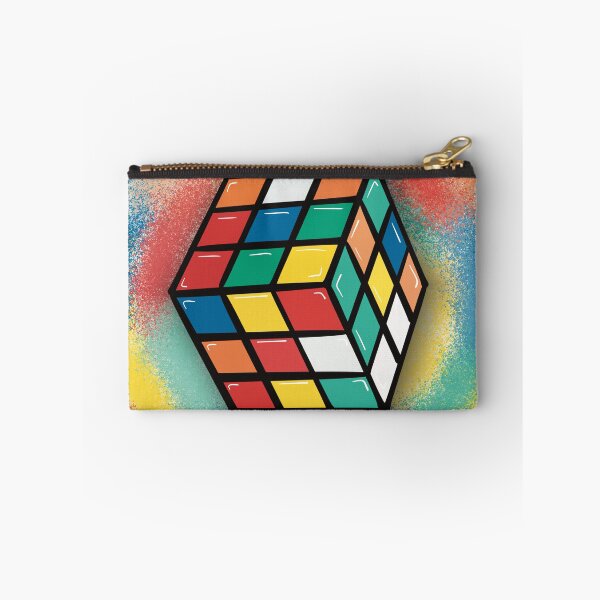 Item preview, Retro Rainbow cube game toy art designed and sold by TAWN ILLUSTRATIONS.