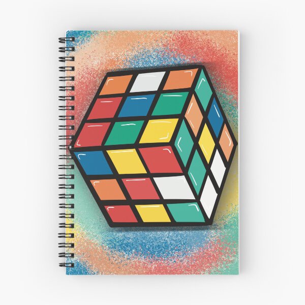 Item preview, Retro Rainbow cube game toy art designed and sold by TAWN ILLUSTRATIONS.