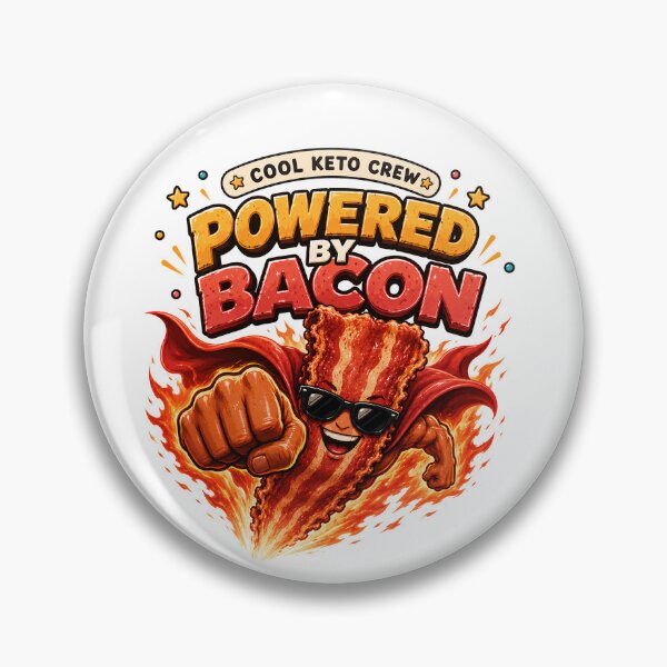 Item preview, Cool Keto Crew - Power by Bacon designed and sold by Method-Up.