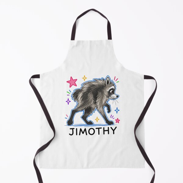 Item preview, Jimothy Raccoon, Funny Raccoon, Preppy Jimothy, Cute Crayon Animal, Raccoon Doodle designed and sold by oddbrick-parade.
