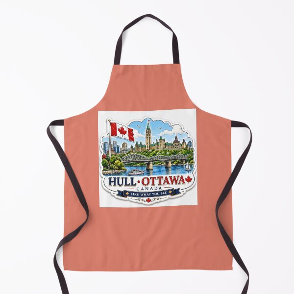 Item preview, Hull Ottawa Canada Premium 3D Skyline Label Label Text HULL • OTTAWA ?? designed and sold by PaintMeWorld.