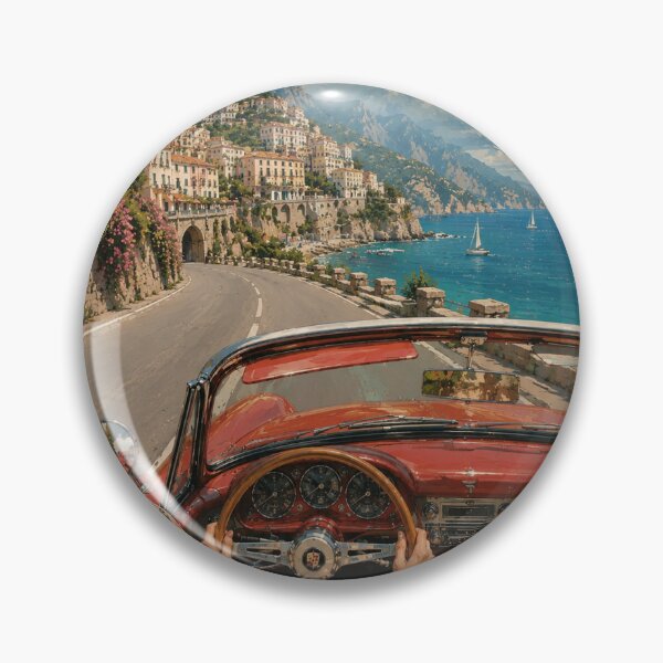 Item preview, Riviera Escape in Crimson designed and sold by BlareBlare.