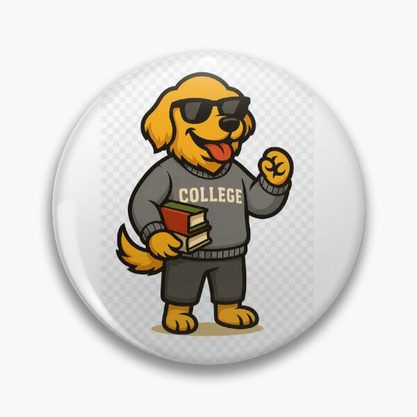 Item preview, College Napkin - Golden Retriever designed and sold by NapkinStuff.