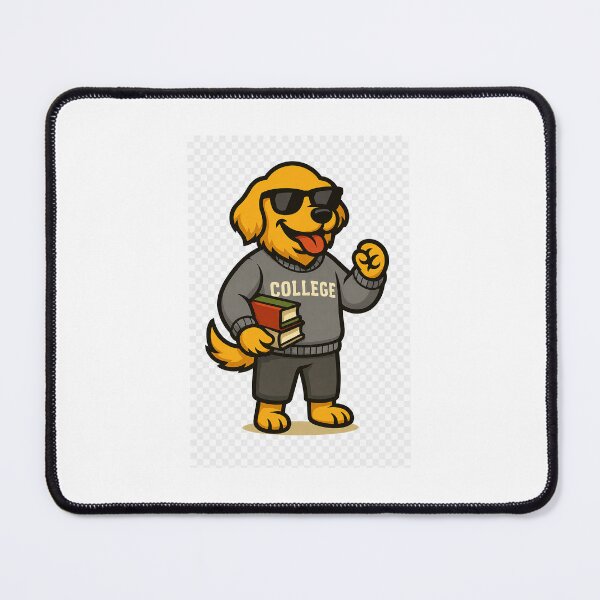 Item preview, College Napkin - Golden Retriever designed and sold by NapkinStuff.