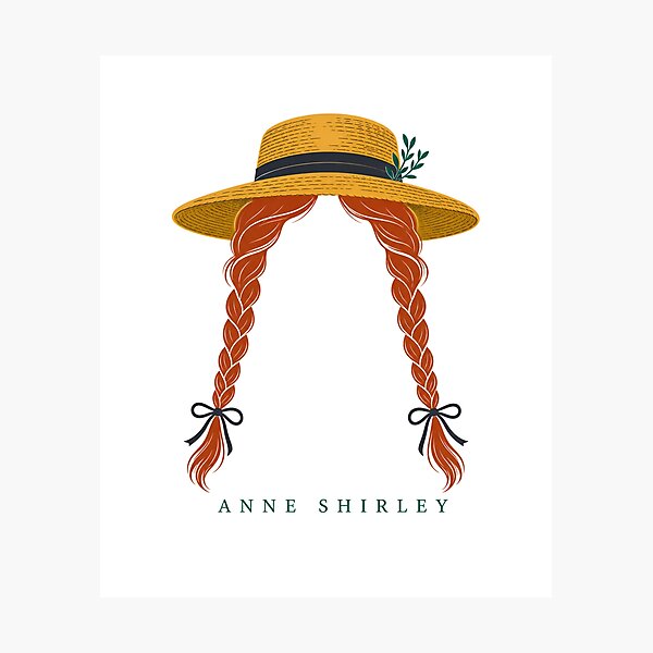 Item preview, Anne of Green Gables – Straw Hat and Signature Braids designed and sold by Fenay Designs.