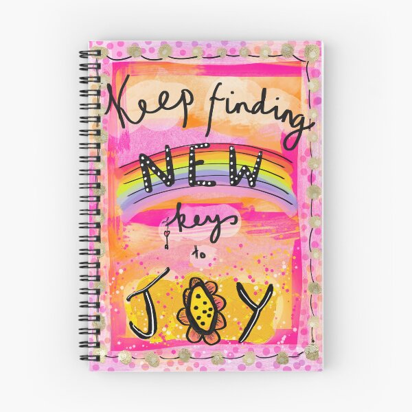 Item preview, Inspiring Words: Keep Finding New Keys to Joy designed and sold by Clare Walker.
