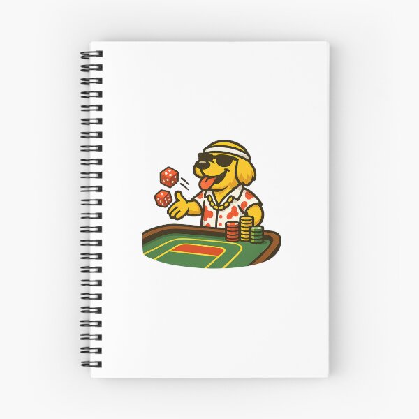 Item preview, Casino Napkin - Golden Retriever designed and sold by NapkinStuff.