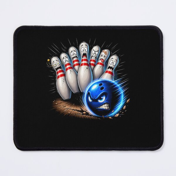 Item preview, Bowling Pins Splash Art Colorful Design designed and sold by ayion.