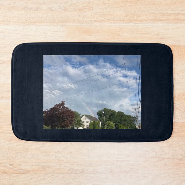 Item preview, Rainbow Over a Home in the Woods  designed and sold by Amanda1775.
