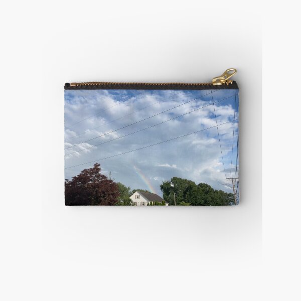 Item preview, Rainbow Over a Home in the Woods  designed and sold by Amanda1775.