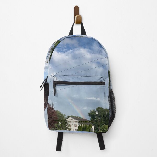Item preview, Rainbow Over a Home in the Woods designed and sold by Amanda1775.