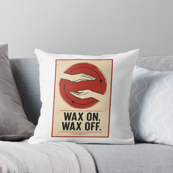 Item preview, Wax on, wax off. designed and sold by FBA.