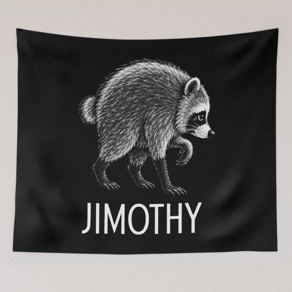 Item preview, Jimothy Raccoon, Seattle Short Spine Raccoon, Animal Lover Gift, Viral Raccoon designed and sold by oddbrick-parade.