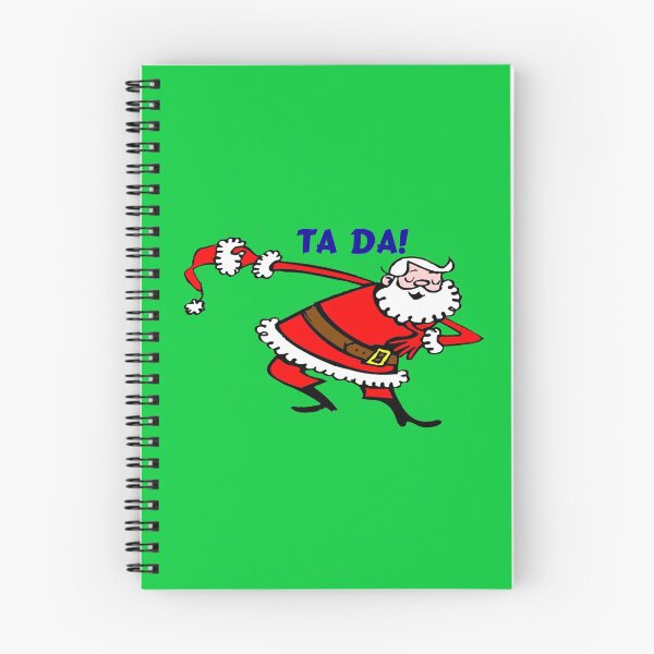 Item preview, Santa Bowing Ta Da  designed and sold by MurphyMorganGifts.