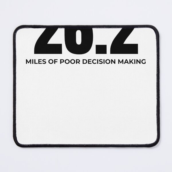 Item preview, 26.2 Miles Of Poor Decision Making Marathon Runner Shirt designed and sold by TheOddHour.