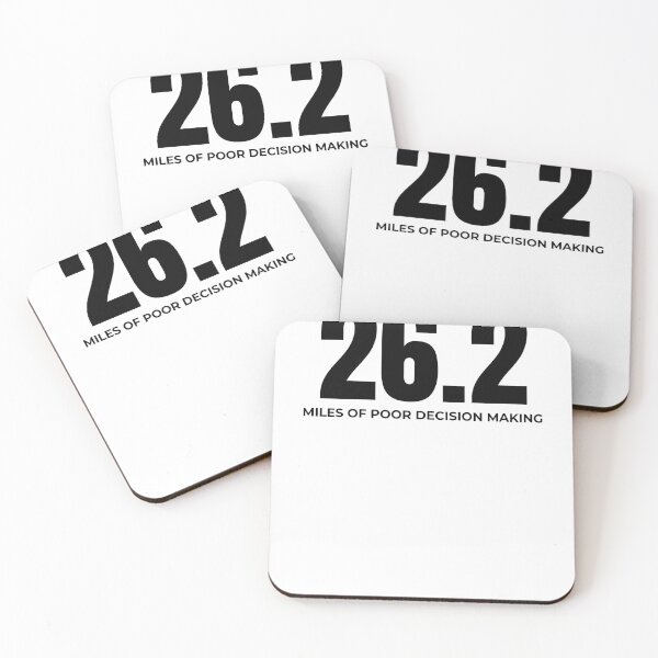 Item preview, 26.2 Miles Of Poor Decision Making Marathon Runner Shirt designed and sold by TheOddHour.