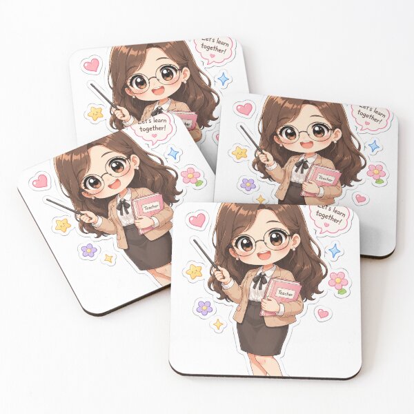Item preview, chibi teacher designed and sold by craftyshopbyme.