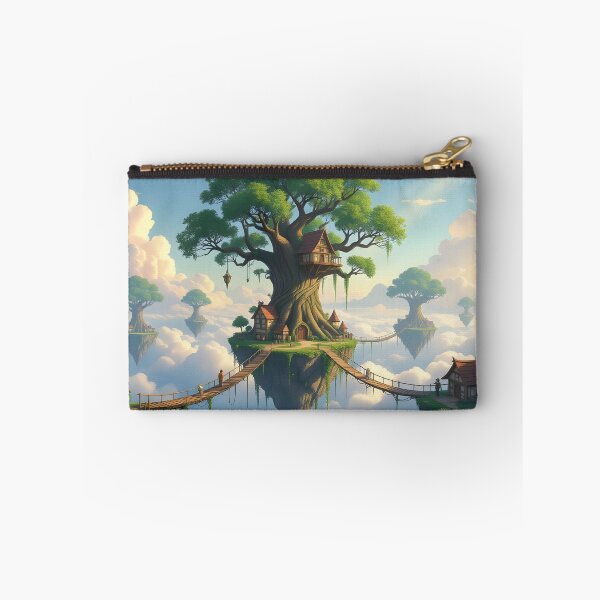 Item preview, Tree Village in the Clouds designed and sold by Fanta-sticky.