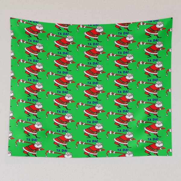 Item preview, Santa Bowing Ta Da  designed and sold by MurphyMorganGifts.