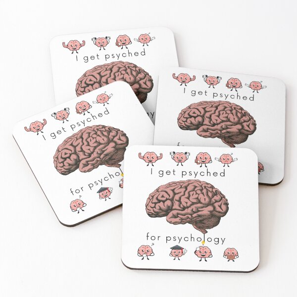 Item preview, I Get Psyched For Psychology  designed and sold by MotylekAnia.