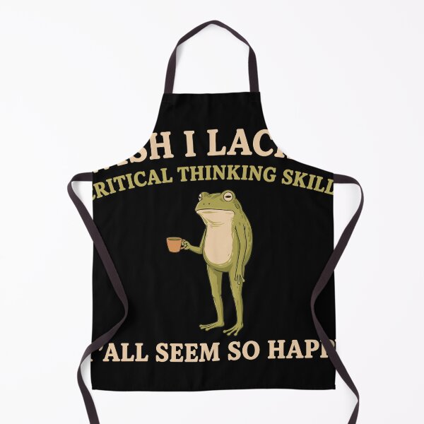 Item preview, Wish I Lacked Critical Thinking Skills Y'all Seem So Happy designed and sold by Gaea1.