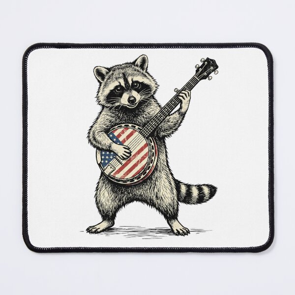 Item preview, Banjo Raccoon designed and sold by Roy & Tiffany.